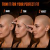 Latex Bald Cap for Adults, Realistic Nude Bald Head for