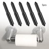 5 Pack Spring Loaded Toilet Tissue Holder Spindle Replacement Rod
