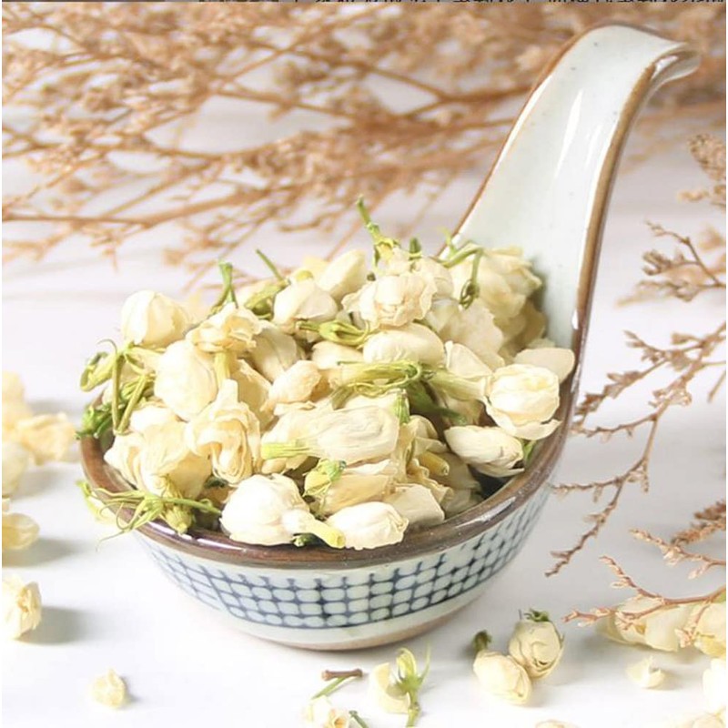 cn herb 30g Jasmine Flower Buds Fragrant Dried Flowers Soaked