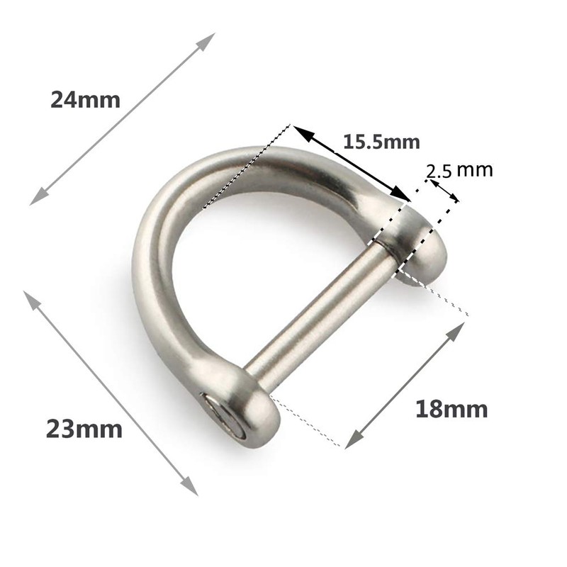 [FEGVE] TISUR Motorcycle Key Holder, Titanium Belt, Carabiner, Stylish, Key