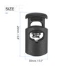 [METALLIXITY] 10pcs Plastic Cord Lock, Cord Stopper, 0.16 inch (4