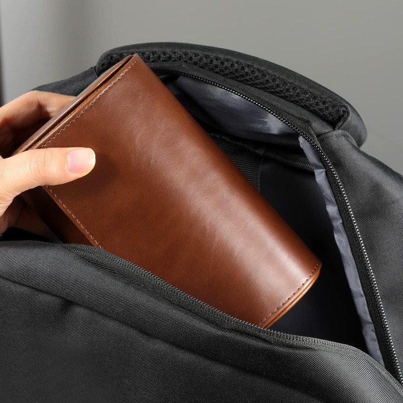FACAICAI Watch Roll Travel Case for Men and Women- 2
