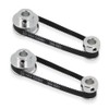 Zeberoxyz 2PCS Set GT2 Synchronous Wheel 20&36 Teeth 8mm Bore