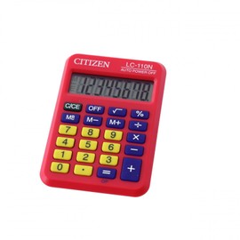 Citizen LC 110NRDCFS Calculator Red