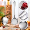 Serving Spoon,Soup Spoons,3 Pcs Serving Spoons Large Buffet Table Spoons,Long