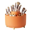 TOMVAES Large Capacity Makeup Brush Holder,360° Rotating Makeup Organizer,5 Slot
