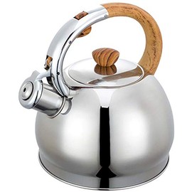 2 Litre Whistling Kettle Induction Teapot Water Jug Kettle Stainless Steel
