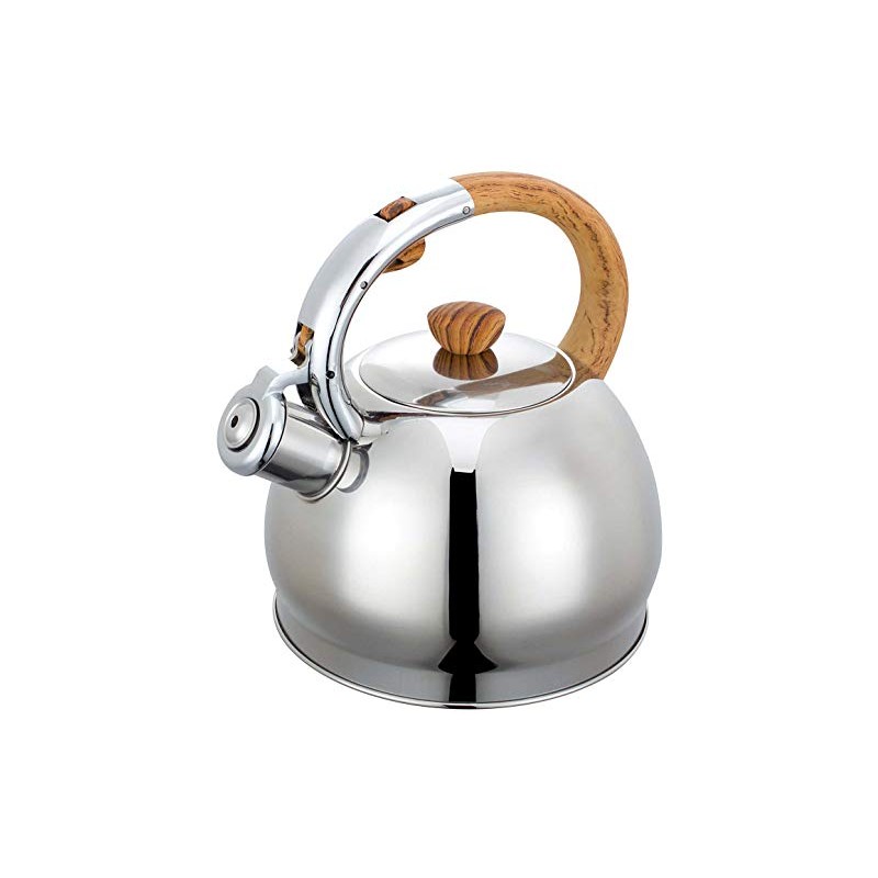 2 Litre Whistling Kettle Induction Teapot Water Jug Kettle Stainless