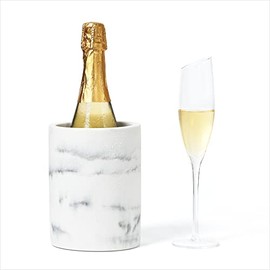 LunaLife Wine Chiller Bucket, Champagne Bottle Cooler Keeps, Kitchen Utensil Crock Holder & Flower Vase for Home, Kitchen, Holds 750ml Bottles