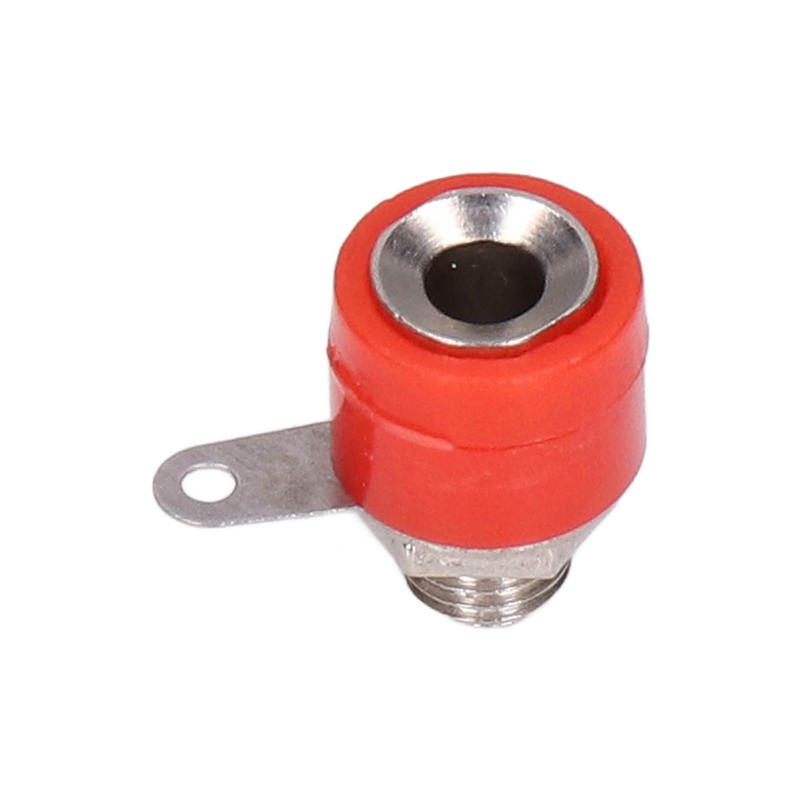 100Pcs 4mm Banana Plug Socket Binding Post Cross Connector Plug