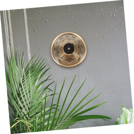 BESPORTBLE Dial Barometer for Home Use Indoor Multifunctional Thermometer Barometer Tool for Living Rooms Gardens and Offices Easy Calibration
