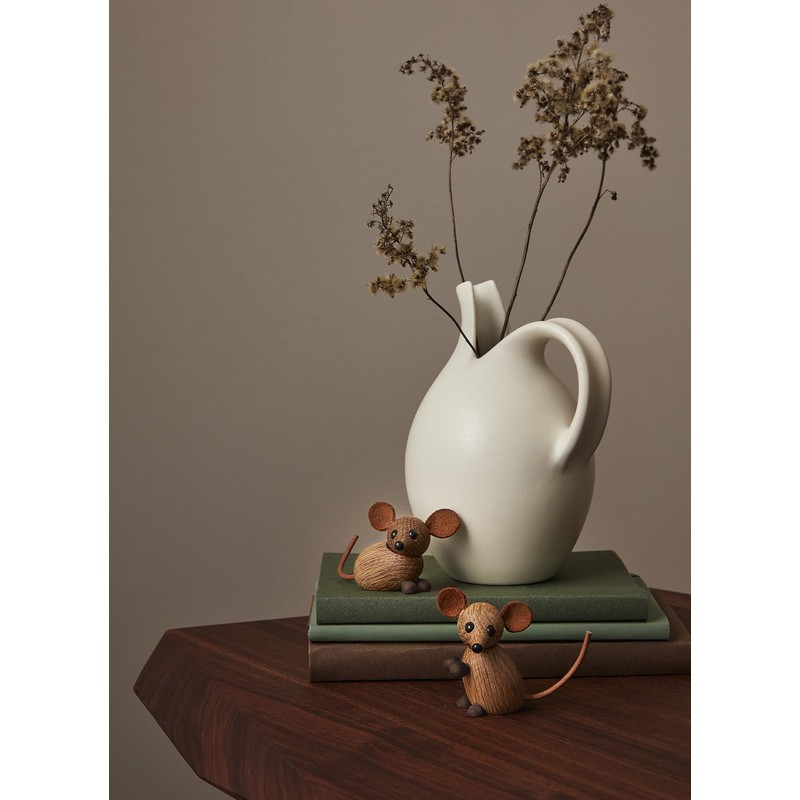 Spring Copenhagen The City Mouse Wooden Figurine - Magical Handmade