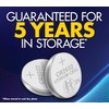 Powermax 6-Count CR2032 Batteries, Lithium 3V Coin Cell Button Battery