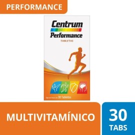 Multivitamínico Caja Con 30 Tabletas Performance Centrum