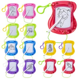12 Mini Tablero de Dibujo Magnético, Mini Tablero Magnético de Dibujo A Granel Almohadillas, Juego de Tablero de Garabatos