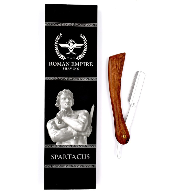 Roman Empire Shaving® Razor Spartacus Set with 20 Razor Blades