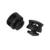 10 PCS Plastic Cord Locks End Spring Stop Toggle Stoppers