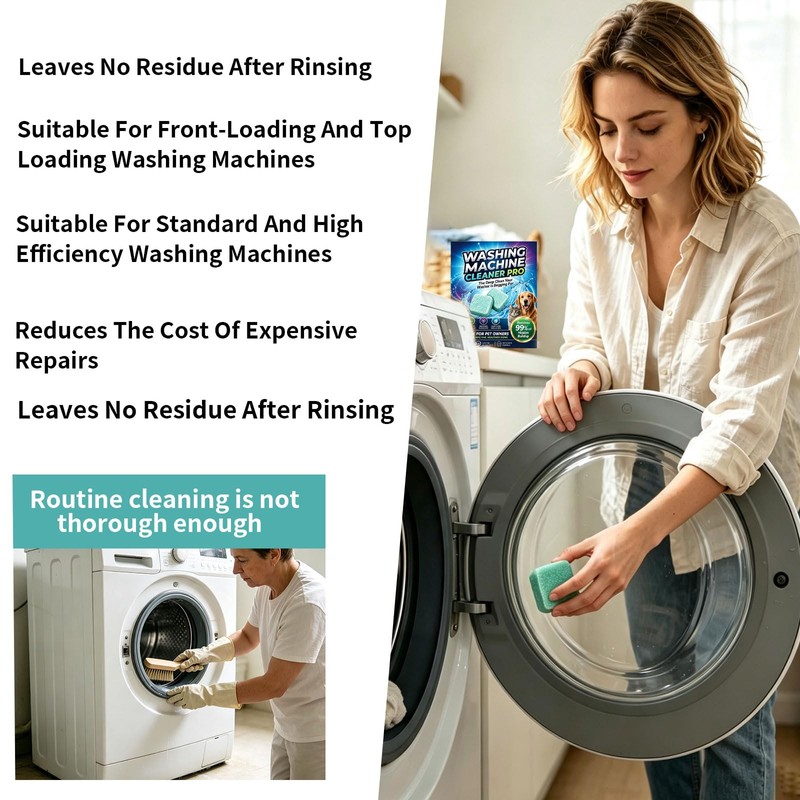 Ropizfu Washing Machine Cleaning Tablets 36 Pack