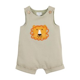 Mud Pie Baby Lion Pocket Overall; 3-6 Months