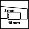 Original Einhell Guide Rail Adapter for Milling (Adapter for Routers/Edge