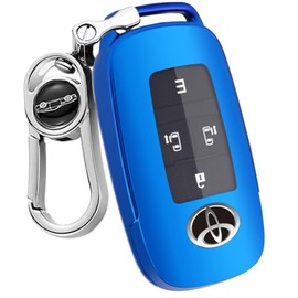 Smart Key Case for Toyota Rise RAIZE Daihatsu Rocky Rocky Taft TAFT, blue