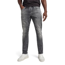 G-STAR Raw Men's 3301 Straight Tapered Fit Jeans, Faded Bullit, 36W x 30L