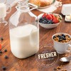 KitchenToolz Glass Milk Jug 64 oz – Half Gallon Jar