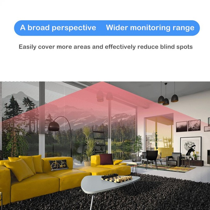Magnetic Mini Security Camera 1080P Wide Angle Motion Detection Night