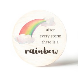 Rainbow Baby Pregnancy Announcement Birth Announcement Sign Newborn Sign