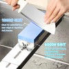 1000/6000 Grit Whetstone Knife Sharpening Stone, Bellairis Portable Knives Sharpener