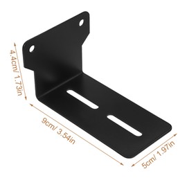 TEHAUX 1 Set Wall Speaker Bracket Holder for Soundbar and Surround Speakers Space Saving Design for Clutter Living Room Secure Mounting for Immersive Audio Experience