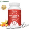 Vitamin A Capsules - Eye and Vision Health Relieves Eye Fatigue Strengthens Immunity, 2 Pieces, 120 Tablets / 비타민 A 캡슐 - 눈과 시력 건강 눈의 피로 완화 면역력 강화, 2개, 120정