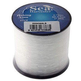 Sea Harvester 1/4lb Mono Fishing Line 60lb 211m