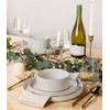 TheTerra Ceramic Dinnerware Sets for 4, 12 Pieces Porcelain Lightweight