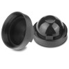 2pcs 90 mm Black Rubber Car LED Headlight Dust Cover