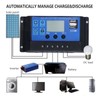 8W Monocrystalline Silicon Solar Panels with 10A Controller Portable Solar