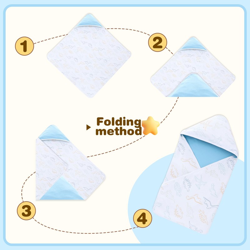 Miracle Baby Car Seat Swaddle Blanket for Babies, Waffle Carseat