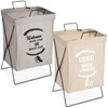 DoubleFill 2 Pcs Shoe Cover Boxes Foldable Storage Baskets for