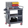 Heavy Duty Casters Wheels 4" 5" 6" 8" DiameterX2 Width