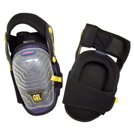 Westward Non-marring 1-Strap Knee Pads, Black/Blue - 5MZR0