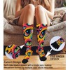 SnuYucto Funny Toe Socks for Men and Women, Novelty 5