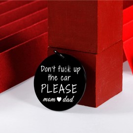 VANLOVEMAC Fathers Day Keychain Gifts for Son from Mom Dad Teen Boy Girl Stocking Stuffers for Son Daughter New Driver Gifts for Teen Boys Adult Son Stepson Birthday Graduation Gifts for Him Her