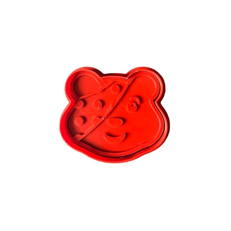 Pudsey Head Cookie Cutter and Stamp (12cm)