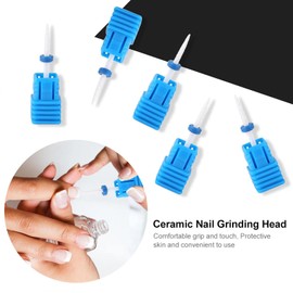 Fire Arrow Nail Bit, Manicure Tool Displayer Nail Drill Bit Ceramic Nail Removal[01# Fire Arrow M ]