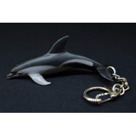 Miniblings White-Beaked DoLPhin Key Ring Chain Ocean Sea Animal