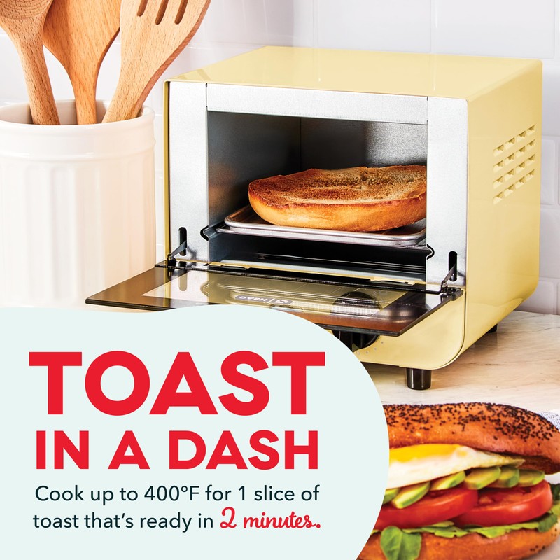 Dash Mini Toaster Oven - Sleek & Stylish - For