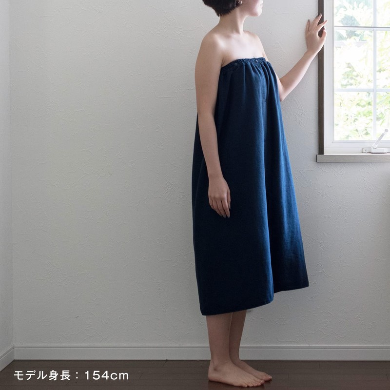 Bloom Wrap Towel Speed Dry for Adults 85×130 Gauze Material