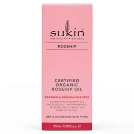 Sukin Certified Organic Rose Hip Oil, 25ml