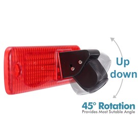 HD 720P Pixel 3rd Brake Light Camera Rear View Camera Night Vision Car Rear View Camera Replacement for Ford Transit MK7 Tourneo/Furgon MK4 Van 3rd Third Brake Light Bus and Box 2006-2014