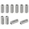 PATIKIL 10pcs M5*0.8 Male M3*0.5 Female Thread Adapter Sleeve Reducer
